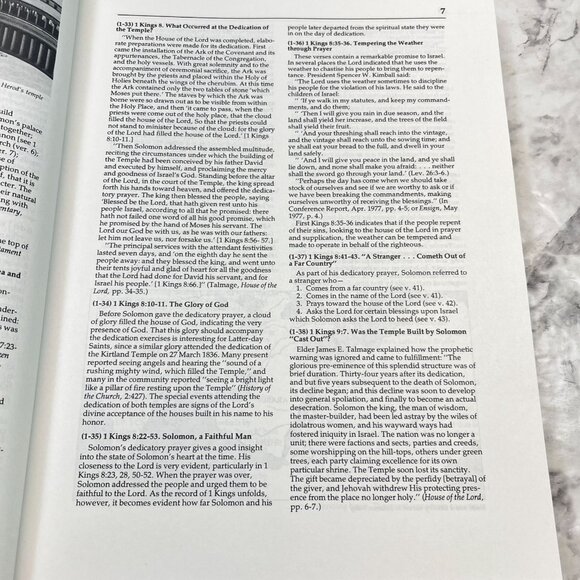 Old Testament Student Manual Religion 302 LDS 1 Kings - Malachi Study Guide 1982 - Picture 7 of 10